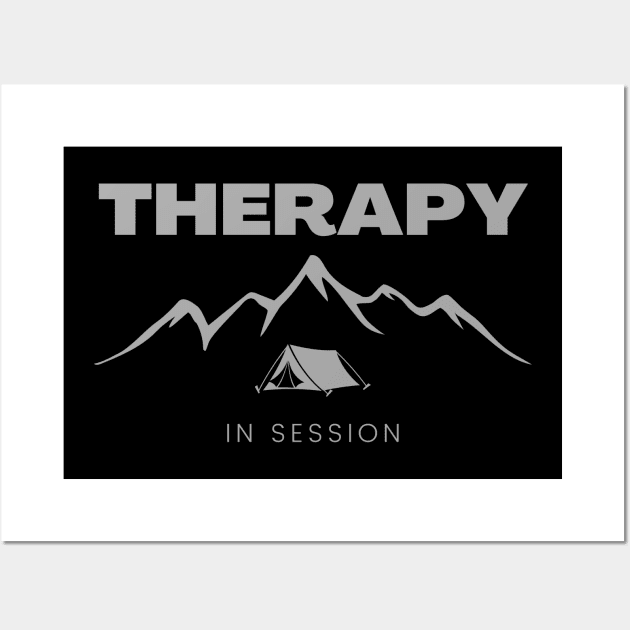 Therapy in session Wall Art by lmdesignco